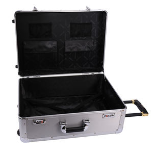 מארז כלי עגלת אלומיניום מקצועי בגודל גדול הניתן להתאמה אישית מטען ריק עבור תיקים ומארזים למטרות מיוחדות - Product Image 2