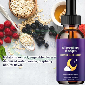 Ausreson Kräuter-Schlafmelatonin-Tropfen Extrakt aus Griffonia-Samen 60ml Kinder-Schlafmittel Reines 5-HTP Melatonin-Flüssigkeit - Product Image 6