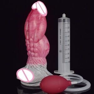YOCY Huge Knot Dildo Squirting Function Anal Plug With <b>Suction</b> Cup Silicone Fantasy Dildo Animal Ejaculating Penis Orgasm - Product Image 3