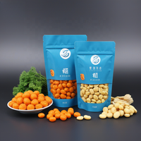 Sachet Doypack Mat Autoportant en Plastique PE Personnalisable pour Granola d'Avoine Mylar, Aliments pour Bébé, Chewing-gum, Croustilles de Pommes de Terre, Aliments pour Animaux de Compagnie - 100 pièces
