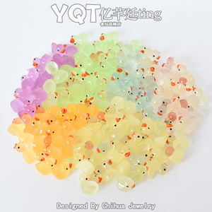 Los Patos de Resina Multicolor Más Populares, Figuras en Miniatura Luminosas para Manualidades, Jardín de Hadas, Casa de Muñecas, Adornos para Slime - Product Image 2