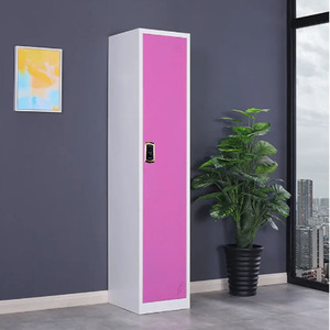 Armadi di stoccaggio elettronici in acciaio a una porta per <span class=keywords><strong>camera</strong></span> <span class=keywords><strong>da</strong></span> <span class=keywords><strong>letto</strong></span> armadi in metallo Multi-porta <span class=keywords><strong>da</strong></span> palestra per lavoratori - Product Image 2