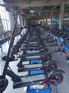 Trottinette électrique ES9 10 pouces, moteur 600W, 48V 10Ah, suspension avant et arrière, pliable, pour adulte, avec siège - Product Image 4