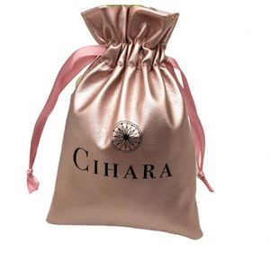 Bolsas personalizadas multicolor de satén con cordón para rizadores de pelo, bolsas de almacenamiento para tratamientos capilares, bolsas con cordón para pelucas, cuidado del cabello - Product Image 5