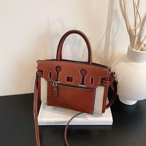 2026 复古小号手提包女式设计师单肩包女士奢华手提包 PU 四季通用便携日常使用 - Product Image 2