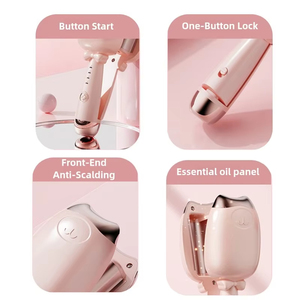 Fer à boucler électrique 32 mm pour femme, outil de coiffure, boucleur à chauffage rapide avec baril en titane pour des boucles et des vagues, appareil ménager - Product Image 5