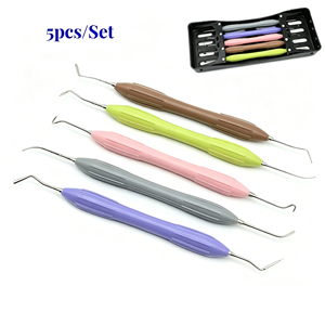 Set di Strumenti Manuali per Modellazione Estetica Anteriore e Posteriore in Composito Dentale, Kit di Strumenti per Scultura e Contornatura in Resina Dentale - Product Image 5