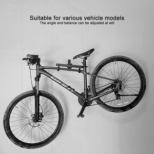 Soporte de pared ajustable para bicicletas, gancho para colgar bicicletas de montaña y carretera, exhibidor para remolques de bicicletas. - Product Image 3