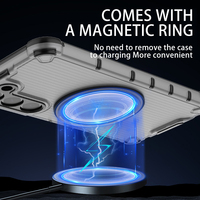 OEM ODM 360 étuis magnétiques pour téléphones portables chargeant sans fil étuis de téléphone portable antichoc de luxe