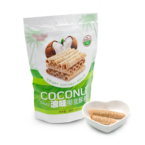 Sabor <span class=keywords><strong>Original</strong></span>, paquete de 100g, rollos de huevo crujiente de coco en forma de rollo - Product Image 1