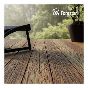 Planches de terrasse WPC co-extrudées Forestar 135*23mm - Écologiques, antidérapantes, imperméables, durables, pour jardin et extérieur, <span class=keywords><strong>avec</strong></span> grain de bois massif - Product Image 3