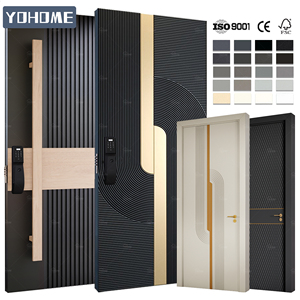<span class=keywords><strong>Portes</strong></span> de Sécurité Européennes de Haute Qualité pour Maison, <span class=keywords><strong>Portes</strong></span> Extérieures à Rupture de Pont Thermique pour Maisons, Porte Blindée Noire pour Maison - Product Image 5
