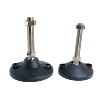 Chine Fabricant 7216 7217 Pieds de niveau 40A-m6*30/50 Pieds de nivellement de niveau pivotants réglables articulés M6 M8 M10 M12 M16 M2