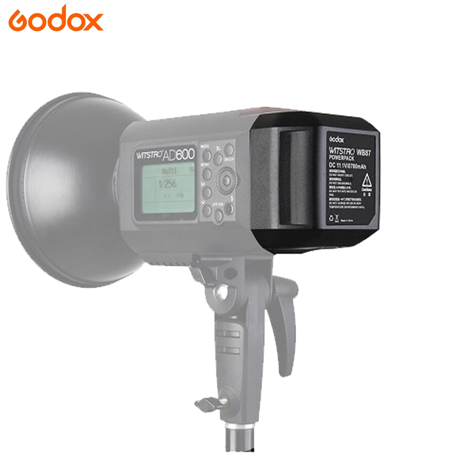 Flash GODOX WB87 WB87A Lithium Battery Replacement for AD600 BM 10.8V/8700mAh Li-ion Battery Pack AD600BM Studio Flash Strobe