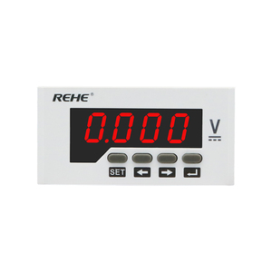 Voltmetro Elettrico Monofase REHE con Display LED, Amperometro e Voltmetro - Product Image 1