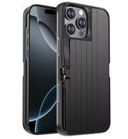 Coque de téléphone portable Dropshipping multifonctionnelle 3-en-1 avec télécommande et perche à selfie Bluetooth pour utilisation extérieure compatible avec 15 Pro Max, 16, 14, 13