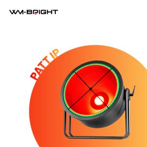 Projecteur LED PATT IP RGBLAC 6-en-1 6000K Lumière du jour DMX512 IP65 pour entrepôt, alliage d'aluminium E27 Ra90, intensité variable, montage suspendu - Product Image 2