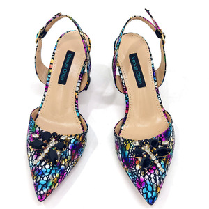 Fall women's pointed-toe platform pumps - single shoulder <b>bag</b> shoe and <b>bag</b> set combination - Product Image 3