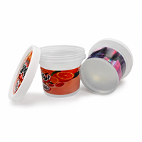 Gobelets à crème glacée personnalisés, anti-fuite, sans BPA, et pots en plastique PET |   Emballages de vente au détail pour biscuits, chocolats, desserts et en-cas
