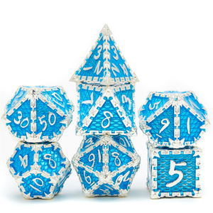 Wholesale of 7 Pieces of Metal Solid Dragons and Dungeon <strong>Dice</strong> <strong>Sets</strong> From Manufacturers, High-quality Game <strong>Dice</strong> Towers - Product Image 5