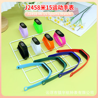 Montre numérique pour enfants avec écran tactile LED de couleur bonbon, logo personnalisé, nouvelle montre électronique pour enfants, étanche, sportive, pour étudiants
