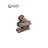 INLIFT Chaîne d'escalator de haute qualité, durable, au design moderne, avec rouleau à roulement de haute précision, antirouille, pièces d'ascenseur