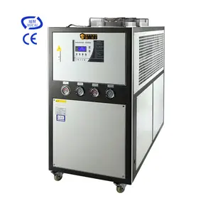 High efficiency 10HP industrial scroll type water colled chiller low temperature air water cooler chiller