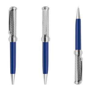 Bolígrafo de Metal de Alta Calidad con Punta de Bola Dorada, Bolígrafos de la Marca Navy, Bolígrafos de Metal de Buena Calidad con Logotipo Personalizado - Product Image 6