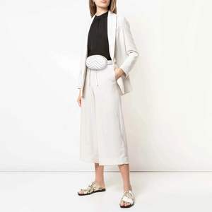 Elegante <span class=keywords><strong>riñonera</strong></span> blanca para hombres y mujeres, <span class=keywords><strong>riñonera</strong></span> impermeable con cierre de cremallera, <span class=keywords><strong>riñonera</strong></span> de moda para regalo de viaje de fiesta - Product Image 6