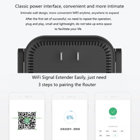 Sıcak Satış Mi WiFi Kuvvetlendirici 300Mbps 2.4G WiFi Amplifikatör ve Sinyal Genişletici Tekrarlayıcı Pro Stokta 1 Yıl Garantili
