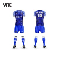 Ensemble d'uniformes de football en gros, directement de l'usine, maillot et short de football personnalisés, commande en gros, kit d'équipe