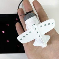 BETTER Creative Maglev - Adorno de Escritorio con Forma de Avión Retro, Levitación Magnética, Decoración de Escritorio con Avión