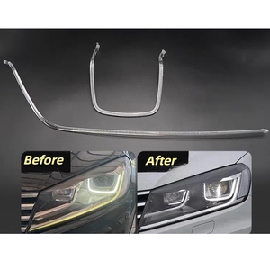 NUOVO Faro DRL con Tubo Acrilico, Striscia Luminosa Guida Luce, Striscia LED per Fari <span class=keywords><strong>Touareg</strong></span> 2016 2017 <span class=keywords><strong>2018</strong></span> - Product Image 2