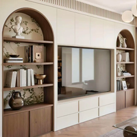 Buffet sur mesure extra long pour grandes salles à manger, buffet en bois avec plus de 10 tiroirs pour de vastes besoins de rangement
