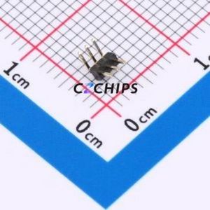 HX PZ1.0-1x3P WZ-AM Pin Header Bent Lead Through Hole,P=1mm Connector 1x3P 1mm Pin Header Right Angle Insert - Product Image 1