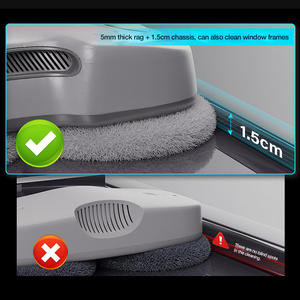 Nouveau <span class=keywords><strong>Robot</strong></span> Lave-<span class=keywords><strong>Vitre</strong></span> HUTT Original avec Forte Aspiration de 5500 Pa et Pulvérisation d'Eau, pour Hôtels, Maisons et Voitures - Product Image 5