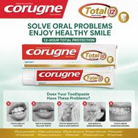Corugne 12-en-1 Soins bucco-dentaires complets pour toute la famille, santé des gencives, anti-caries, blanchiment des dents et réduction de la plaque dentaire
