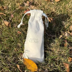 Bolsa de Algodón Orgánico Biodegradable con Cordón, Color Natural, Regalo Gratis, Diseño de Logotipo Personalizado, Impresión, Bolsa de Muselina, Pegatinas para Velas - Product Image 2