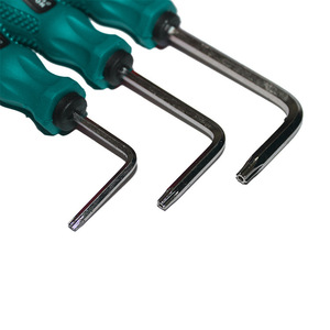 <b>Torx</b> <b>Screwdrivers</b> Set 3 Pc Chrome Vanadium Steel Magnetic Hex Key Tools For Diy Repair - Product Image 2