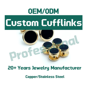 Onlyart cao cấ<span class=keywords><strong>p</strong></span> sang trọng của nam giới Khuy măng sét bạc mạ màu xanh lá cây pha lê với biểu tượng tùy chỉnh cho Nam Giới Quà Tặng tùy biến - Product Image 2