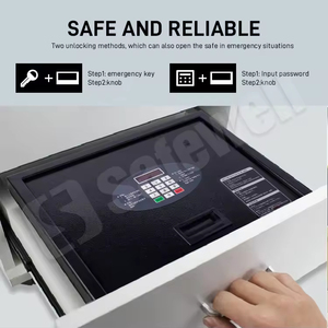 Coffres-forts électroniques numériques Safewell à ouverture par le haut avec écran LCD pour une sécurité accrue des coffres d'hôtel - Product Image 4