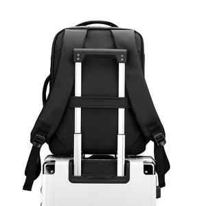 Venta al por mayor de gran capacidad de poliéster mochila para ordenador portátil con puerto USB impermeable cierre de cremallera Casual deportes antirrobo bolsa de negocios - Product Image 4