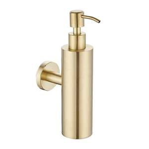 Excellent Quality Stainless Steel Hotel Gold Soap <strong>Dispenser</strong> <strong>Shampoo</strong> <strong>Dispenser</strong> - Product Image 1