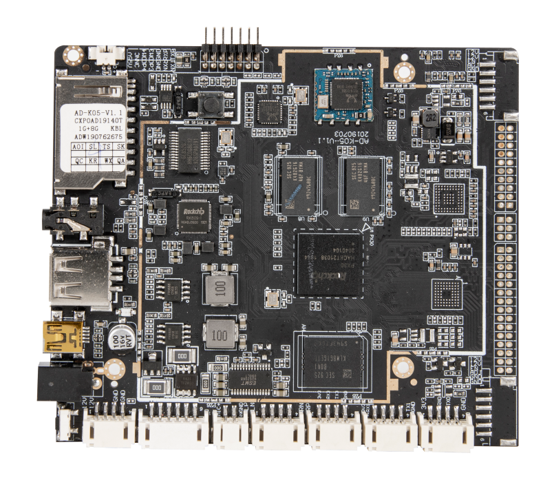 Интеллектуальный четырехъядерный процессор Rockchip RK3188 LVDS Ethernet Android декодирующий Драйвер Все-в-одном
