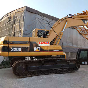 Excavadora Caterpillar 320B Usada, Excavadora Hidráulica de Orugas Cat 320b, Importada Originalmente de Japón en Shanghái - Product Image 6