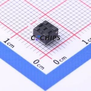 TS-KG09VA-AT38F Tactile Switch Through hole Component (THT) Switch Single Pole Single Throw Round Button 2.5N Right Angle Insert - Product Image 2