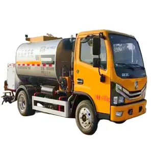 Dongfeng 3cbm 3000L preço do caminhão de pulverização de asfalto 4x2 pequeno caminhão distribuidor de asfalto para venda.