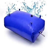 Bâche en pvc pliable flexible Portable récolte collecte réservoir d'eau stockage réservoir à vessie pour l'irrigation agricole