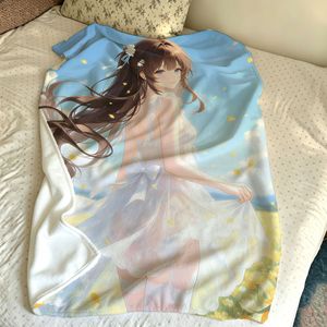 <span class=keywords><strong>Manta</strong></span> de Franela con Estampado de Anime Pastel, <span class=keywords><strong>Manta</strong></span> Decorativa con Diseño de Chica <span class=keywords><strong>Manga</strong></span> para Dormitorio, Sofá, Sala de Estar, Regalo para Coleccionistas, Decoración del Hogar - Product Image 5
