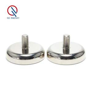 <span class=keywords><strong>Aimant</strong></span> permanent puissant en néodyme avec trou, usage industriel, revêtement nickelé, service <span class=keywords><strong>de</strong></span> soudage disponible - Product Image 2